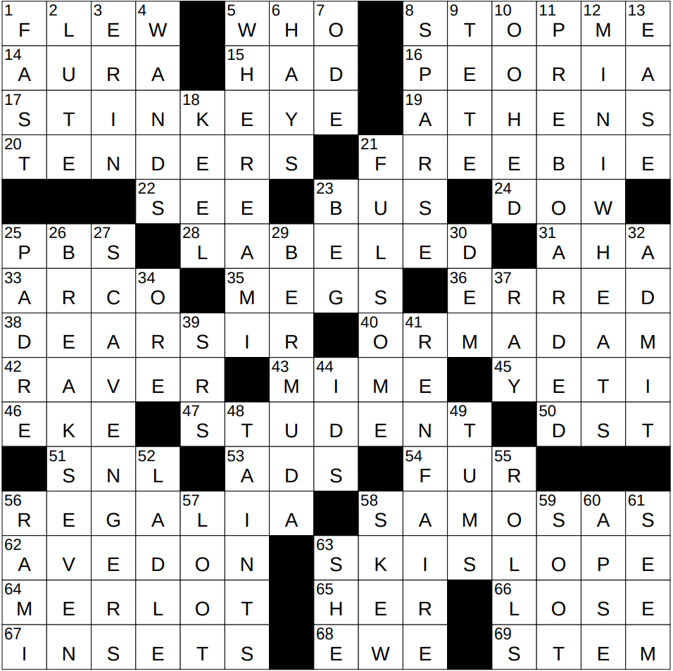 0115 25 NY Times Crossword 15 Jan 25 Wednesday NYXCrossword 0115 25 NY Times Crossword 15 Jan 25 Wednesday NYXCrossword