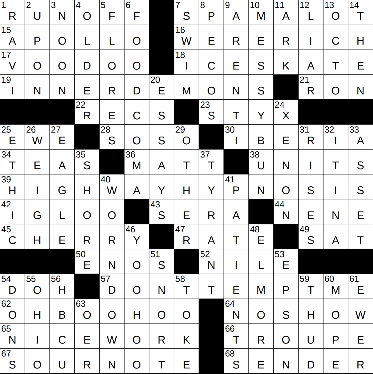 0216 24 NY Times Crossword 16 Feb 24 Friday NYXCrossword