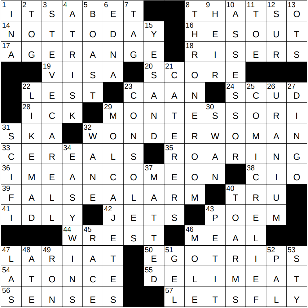 0412 25 NY Times Crossword 12 Apr 25 Saturday NYXCrossword