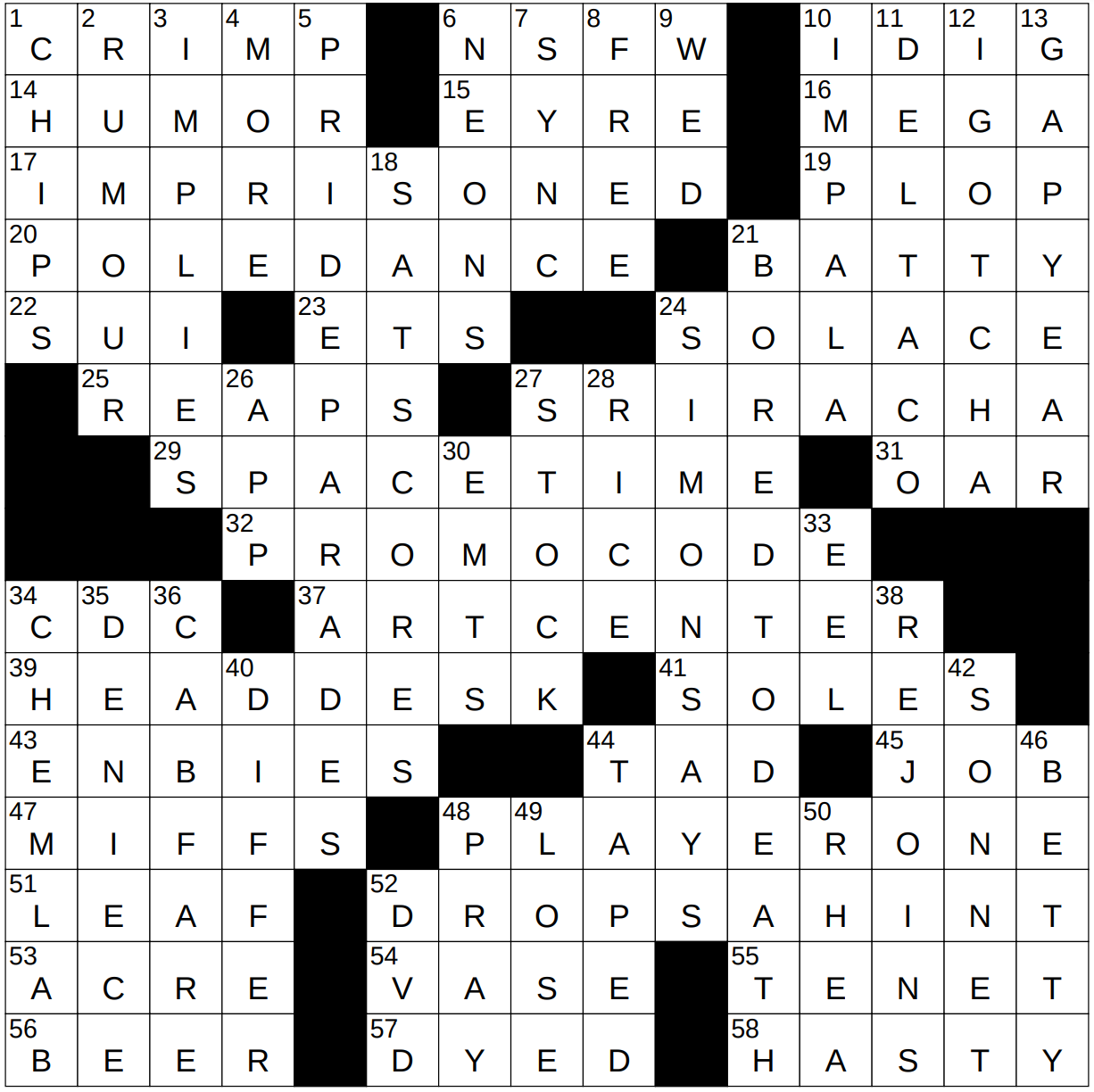 14 line poem crossword puzzle clue