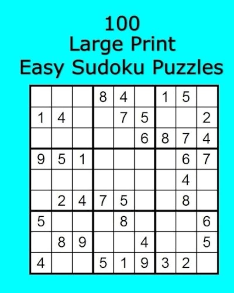 large print sudoku puzzles large print sudoku puzzles
