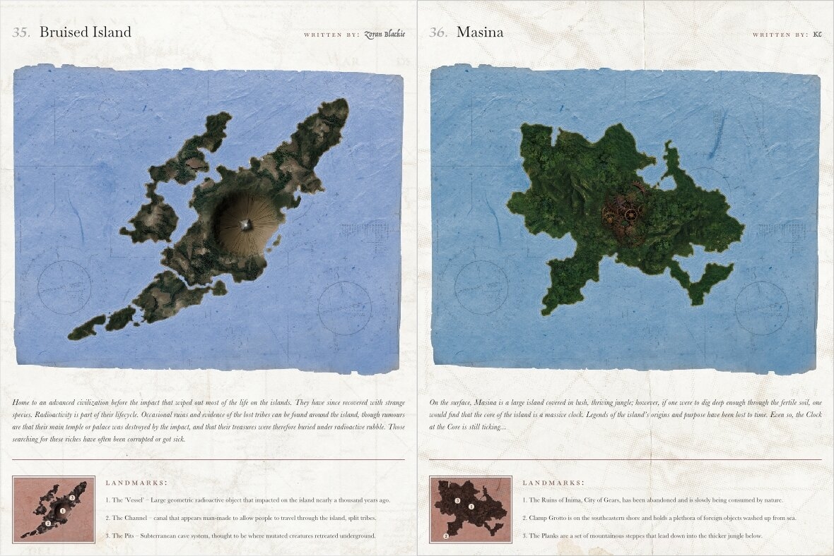 100 Maps Of Fantasy Islands Is Now Available The Lore Observer
