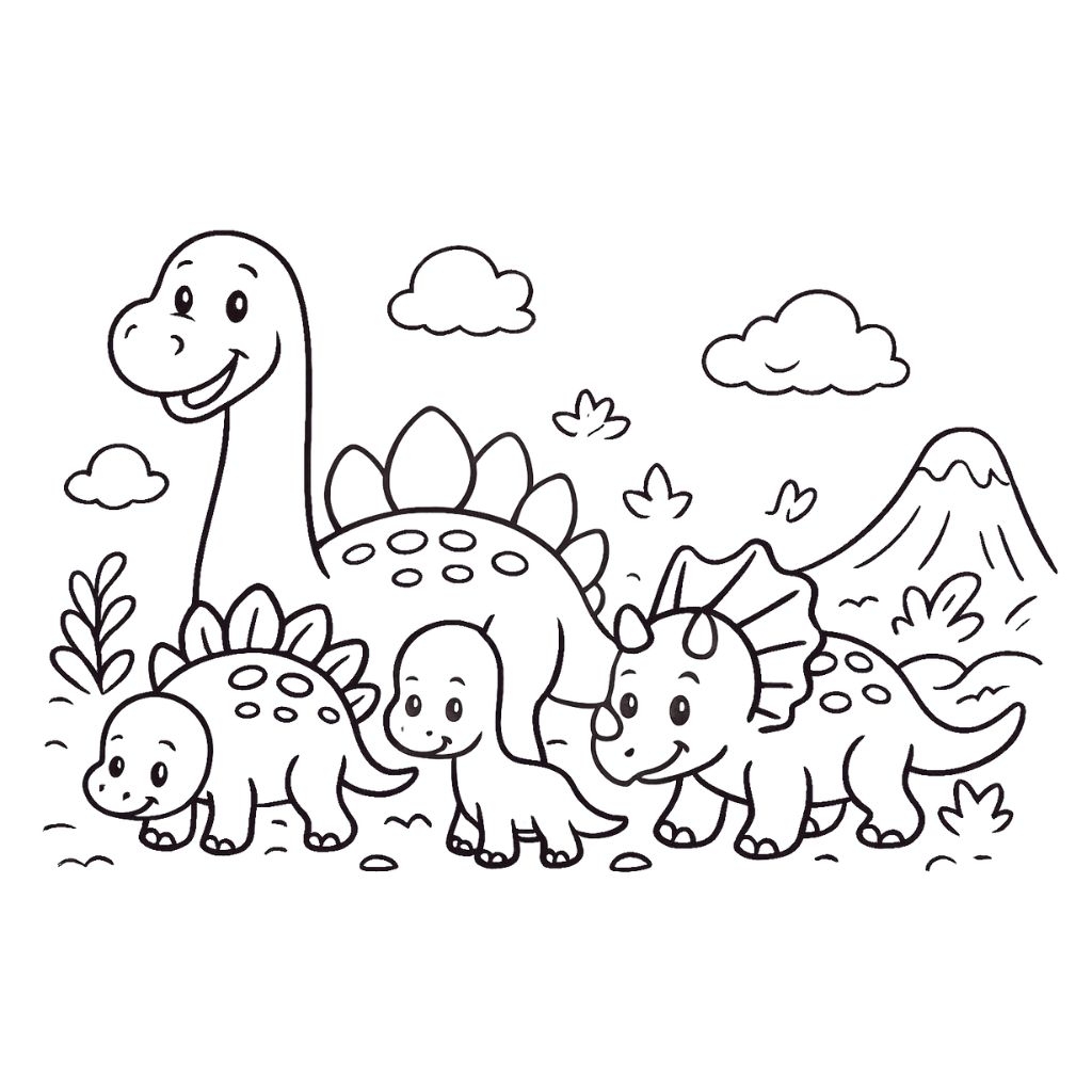 15 Dinosaur Coloring Pages Free Printables For Kids And Adults 15 Dinosaur Coloring Pages Free Printables For Kids And Adults