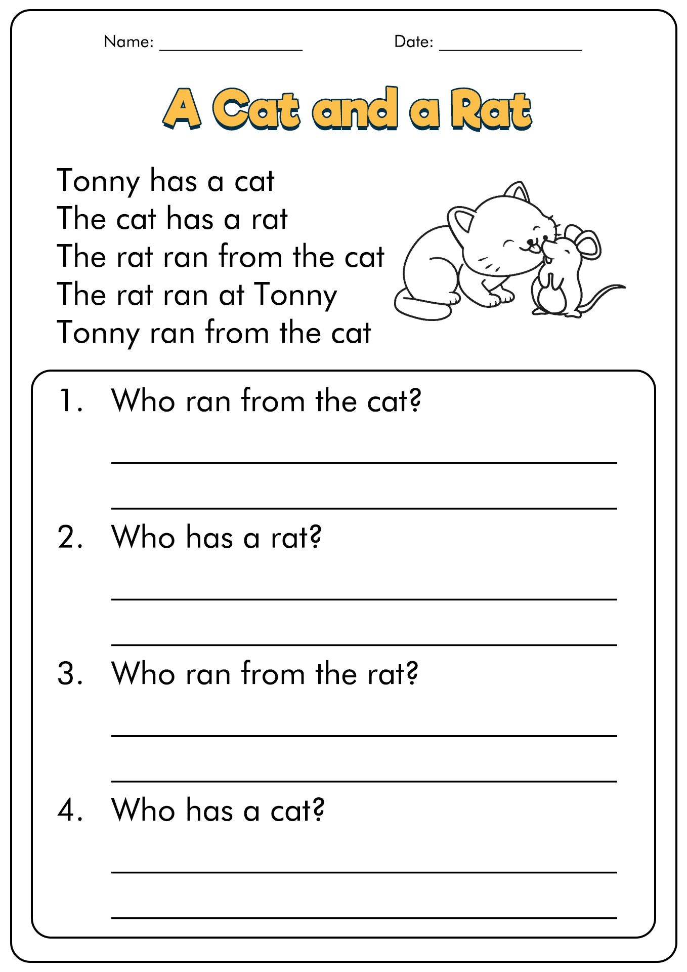 first grade reading passages first grade reading passages