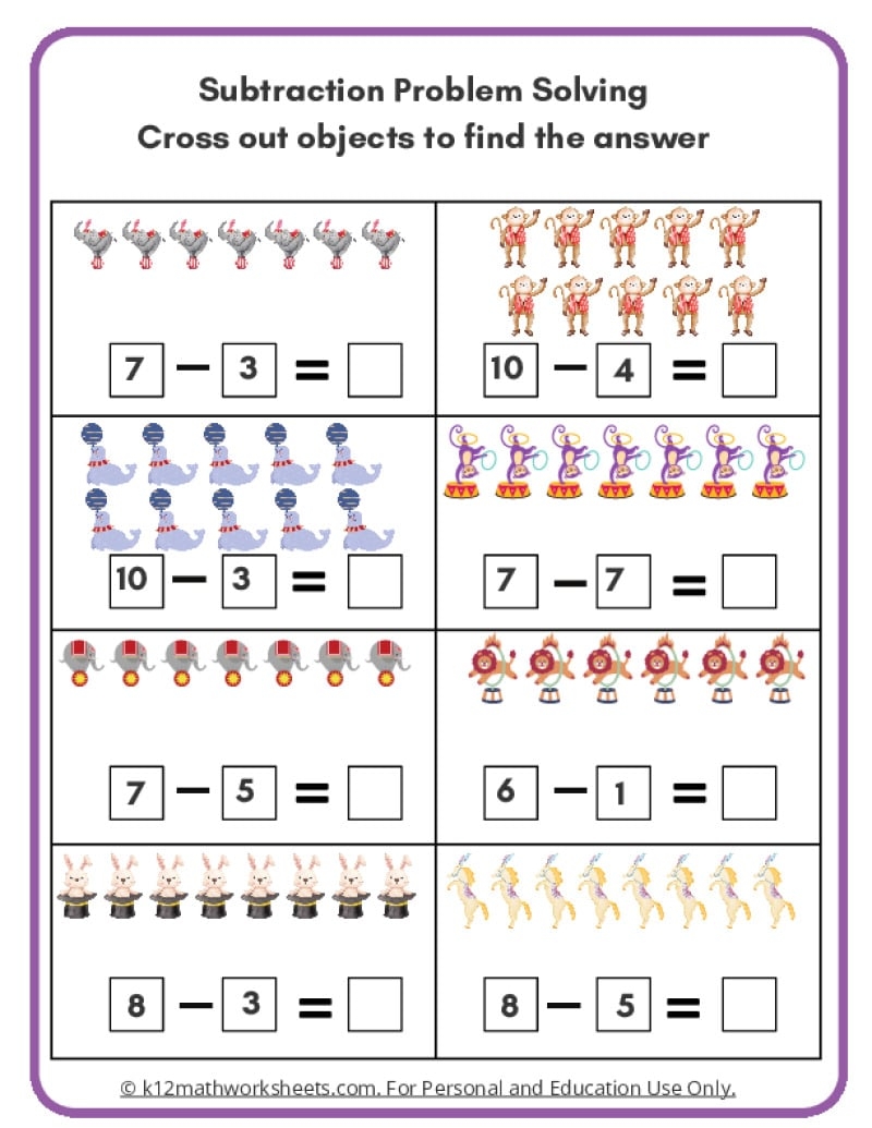 free first grade math worksheets