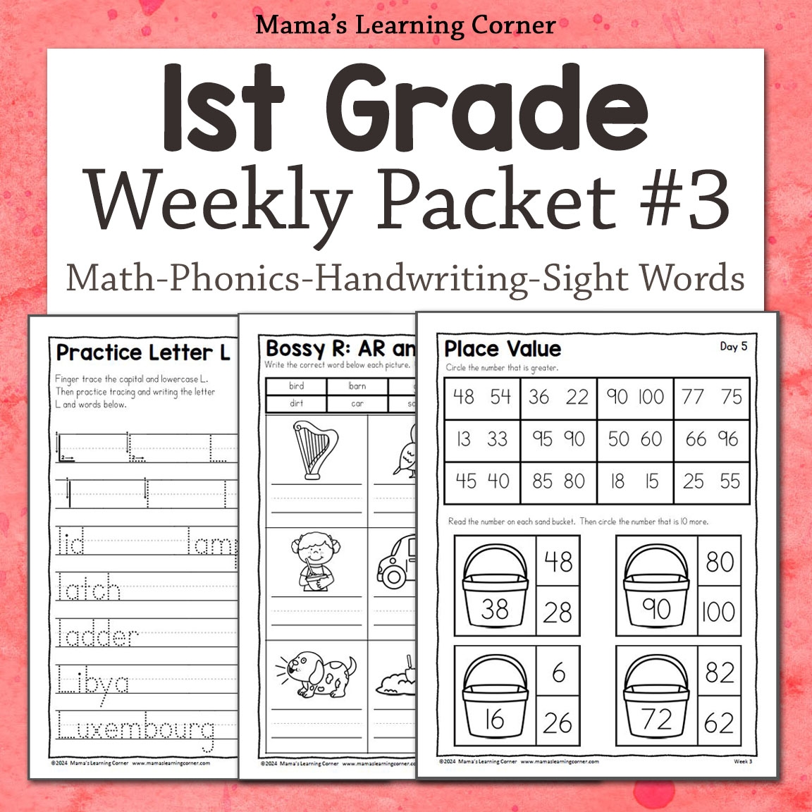 1st grade worksheets free