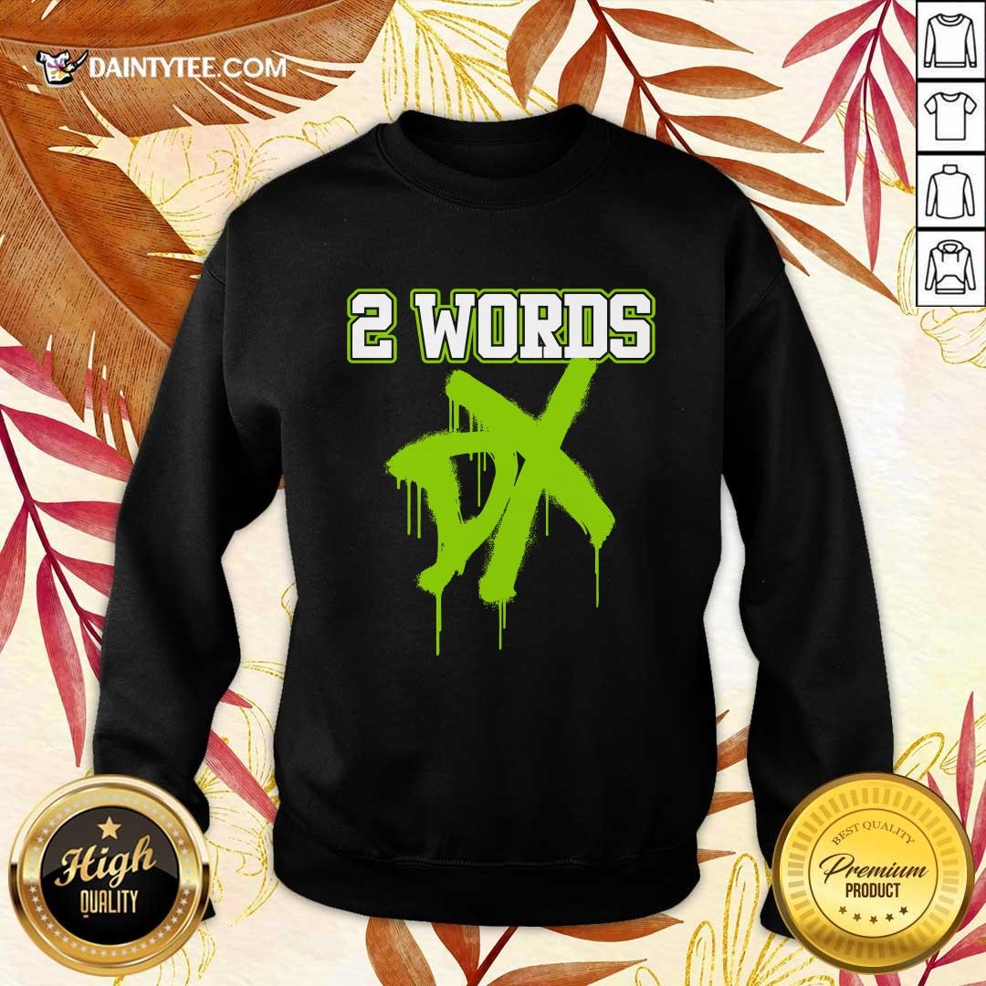 2 Words Jersey D Generation X T shirt Daintytee