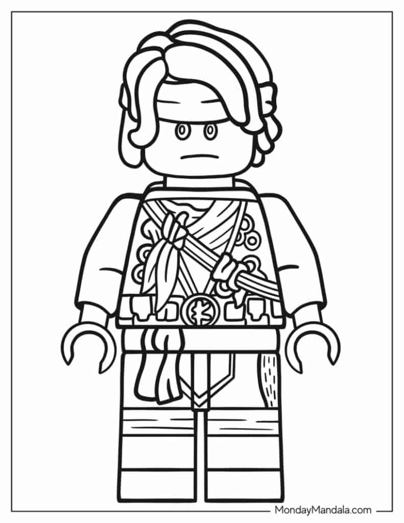 20 Lego Ninjago Coloring Pages Free PDF Printables 