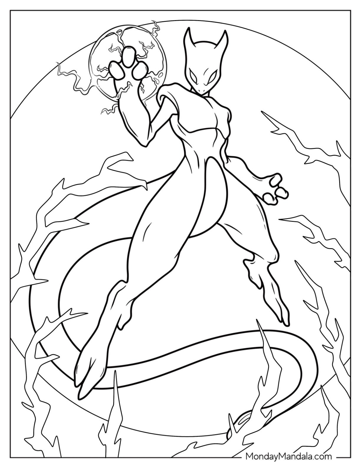 20 Mewtwo Coloring Pages Free PDF Printables 20 Mewtwo Coloring Pages Free PDF Printables