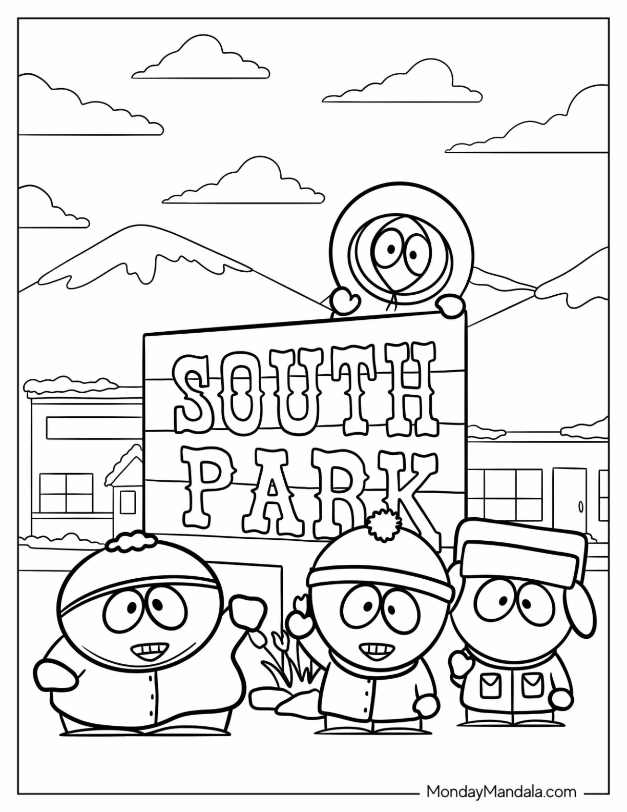 20 South Park Coloring Pages Free PDF Printables 20 South Park Coloring Pages Free PDF Printables