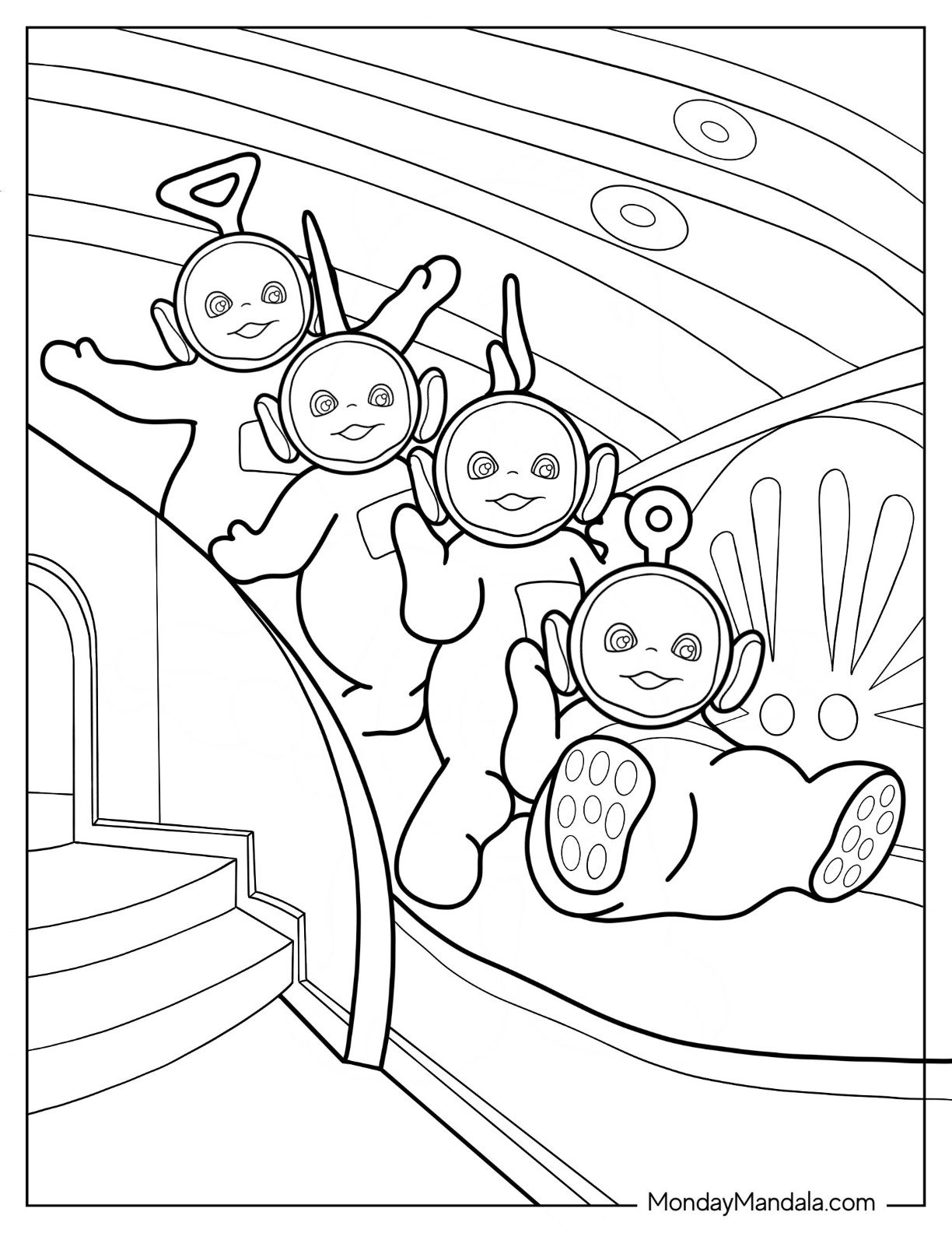 20 Teletubbies Coloring Pages Free PDF Printables 20 Teletubbies Coloring Pages Free PDF Printables