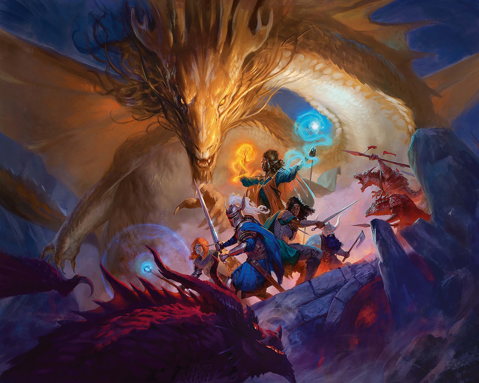 2024 Player s Handbook Cover Limited Edition D D Art Print Cook And Becker