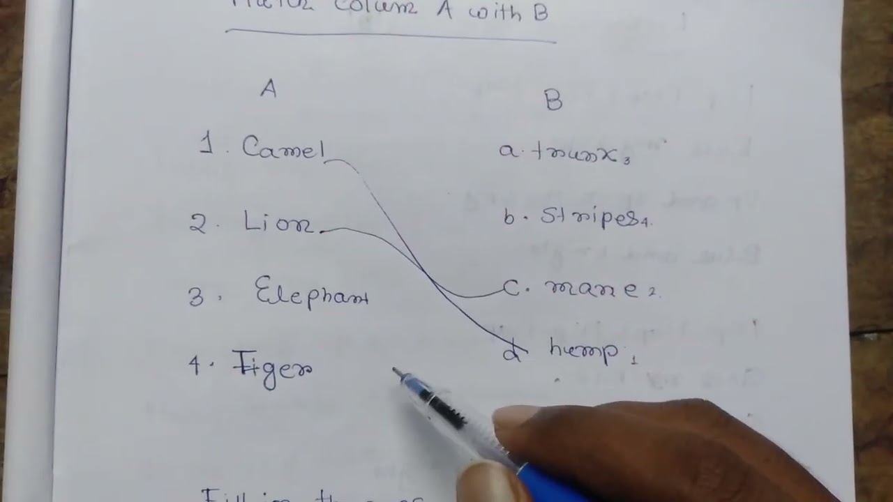 column a to column b column a to column b