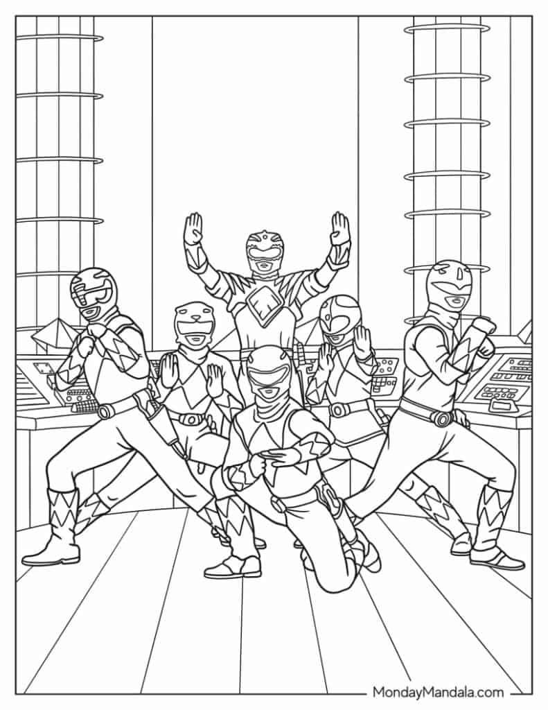 22 Power Rangers Coloring Pages Free PDF Printables 22 Power Rangers Coloring Pages Free PDF Printables