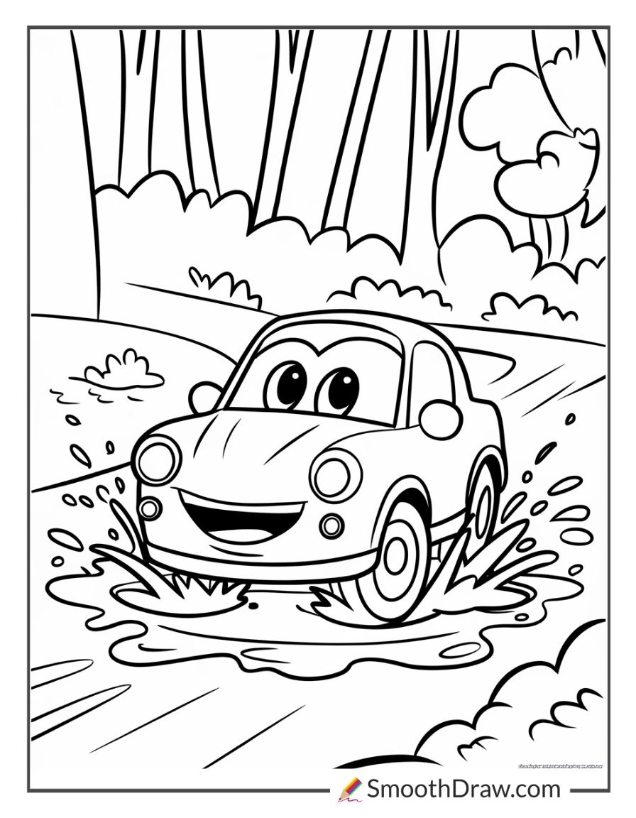 cars printable coloring pages