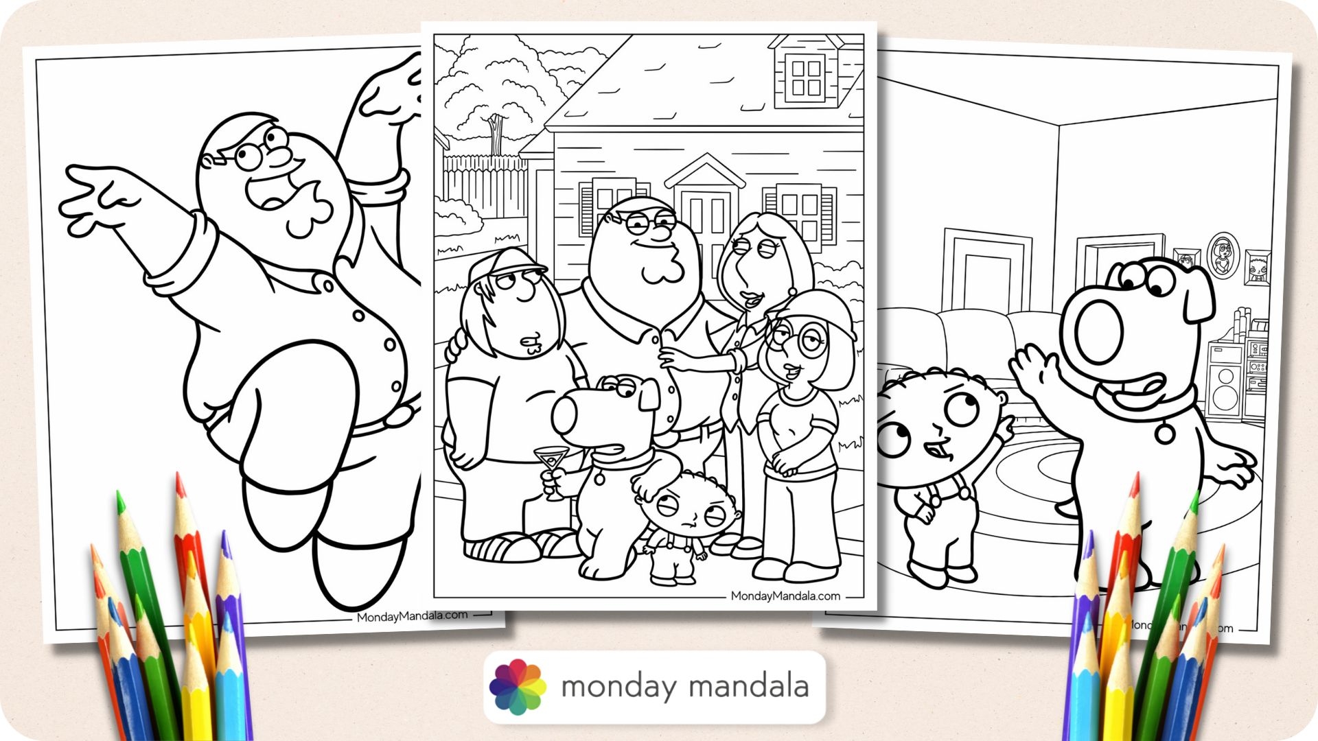 24 Family Guy Coloring Pages Free PDF Printables 24 Family Guy Coloring Pages Free PDF Printables