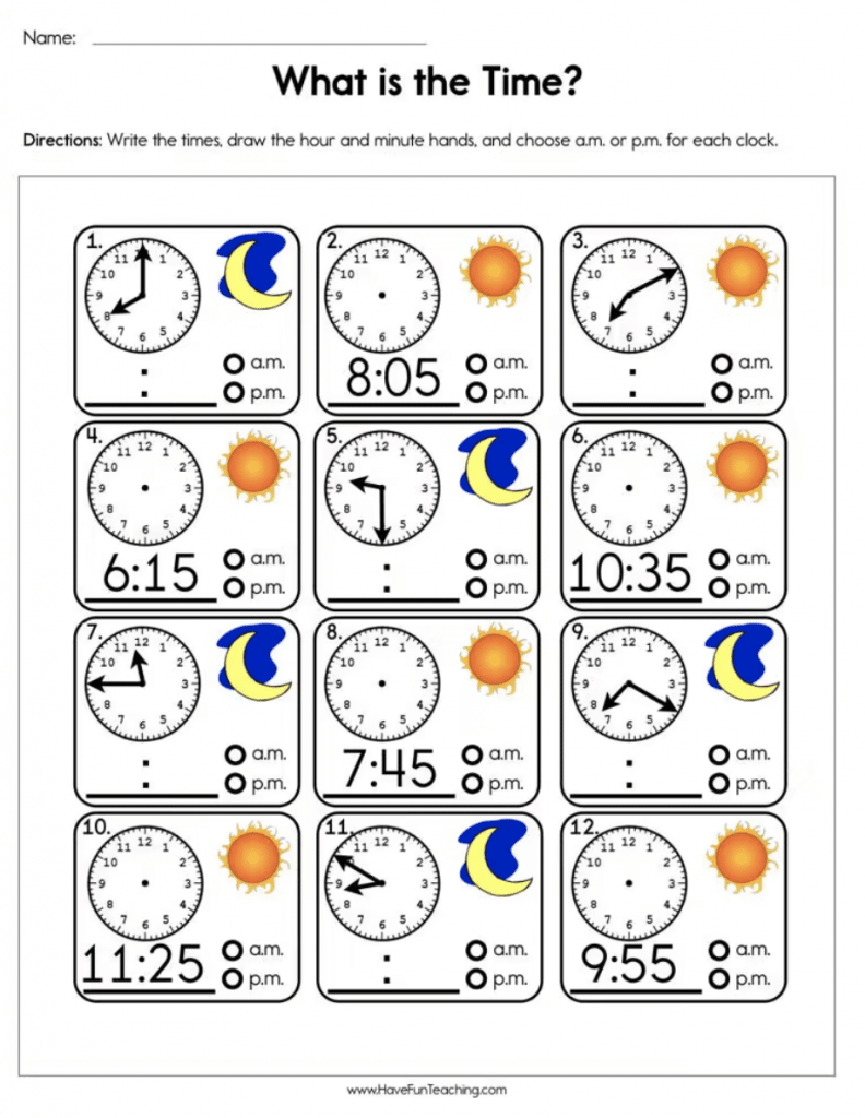 24 Of The Best 1st Grade Time Worksheets The Teach Simple Blog 24 Of The Best 1st Grade Time Worksheets The Teach Simple Blog