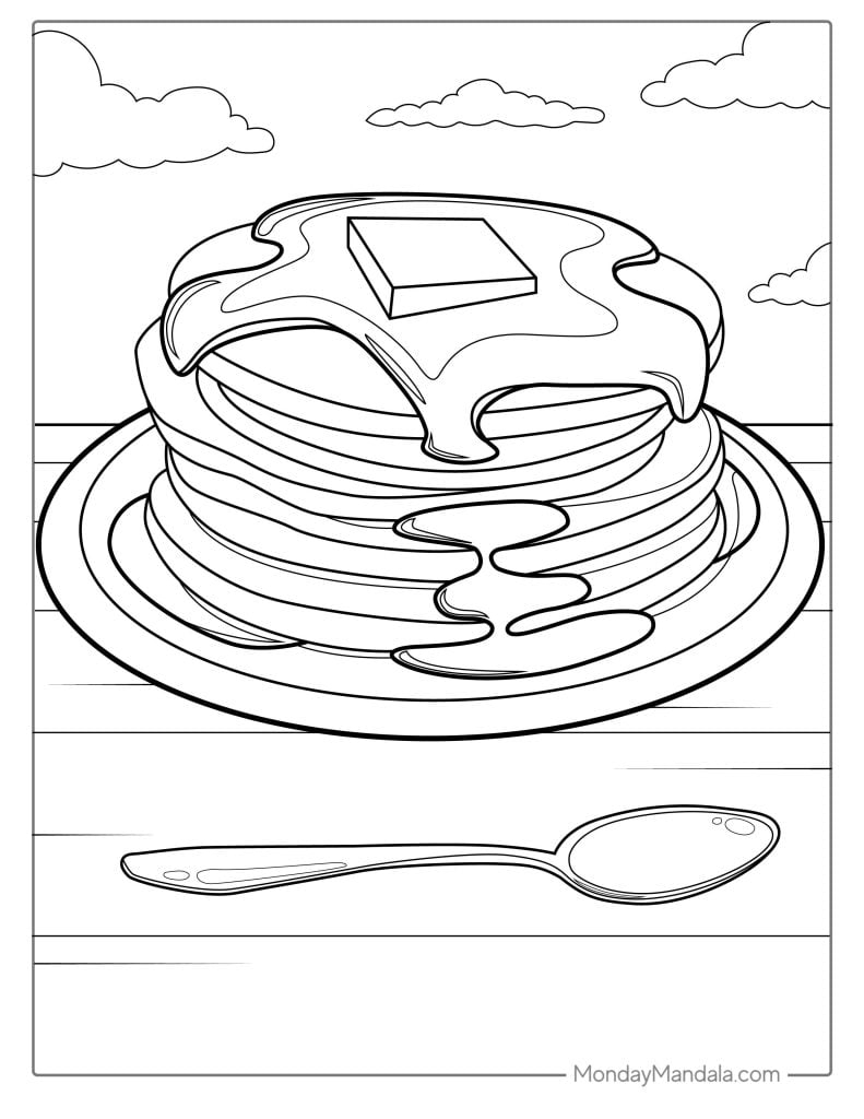 food coloring pages free
