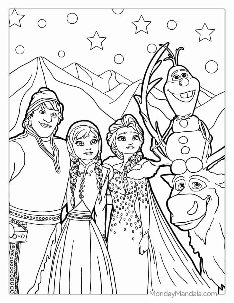30 Frozen Coloring Pages Free PDF Printables 30 Frozen Coloring Pages Free PDF Printables