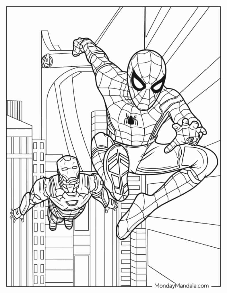 marvel coloring pages for adults marvel coloring pages for adults