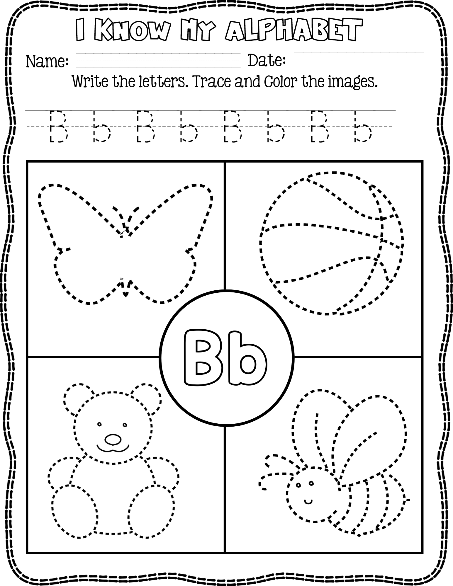 30 Pages Of Letter B Themed Workbook With No Prep Worksheets And Activities For PreK Made By Teachers 30 Pages Of Letter B Themed Workbook With No Prep Worksheets And Activities For PreK Made By Teachers