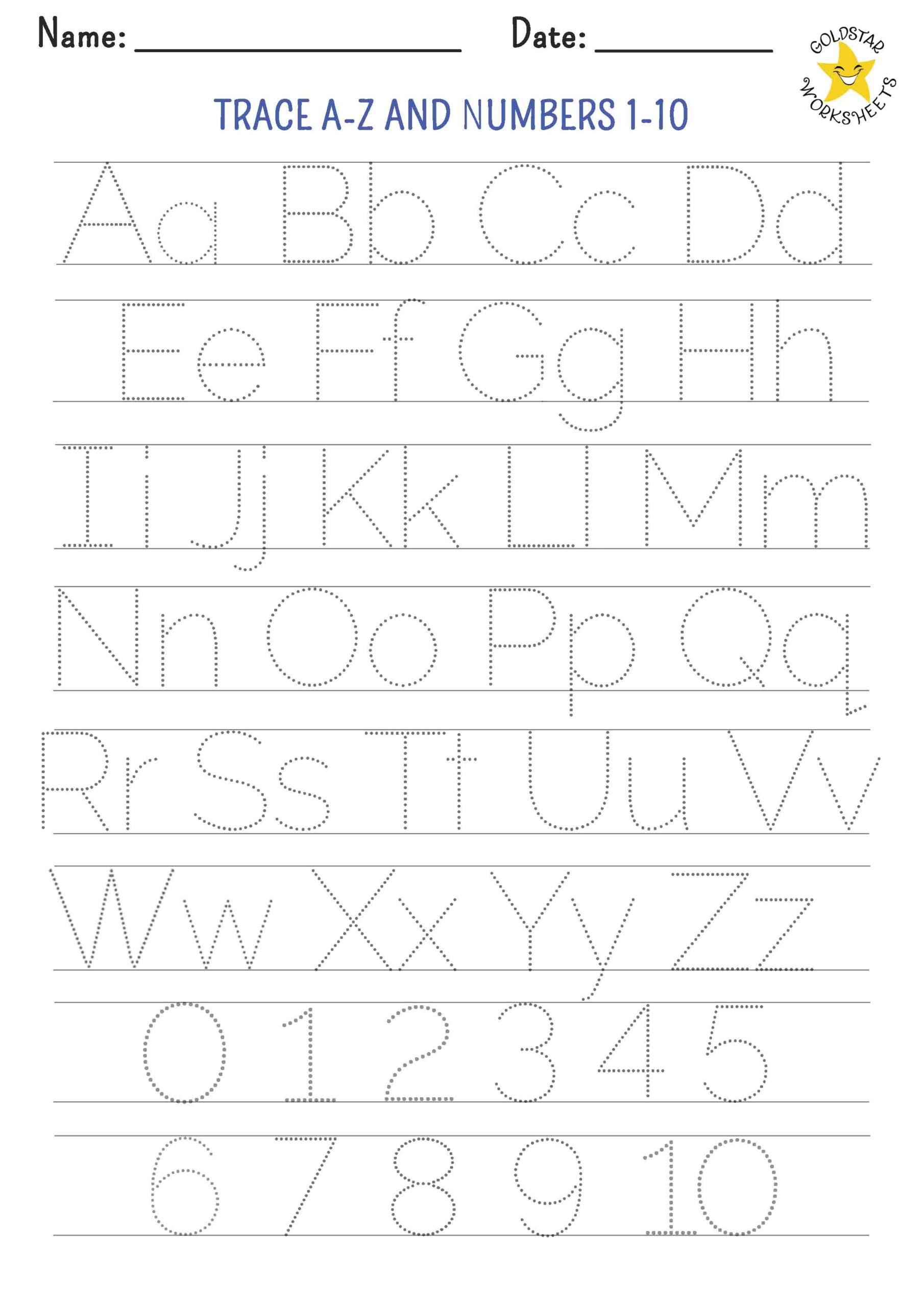 free preschool worksheets age 3-4