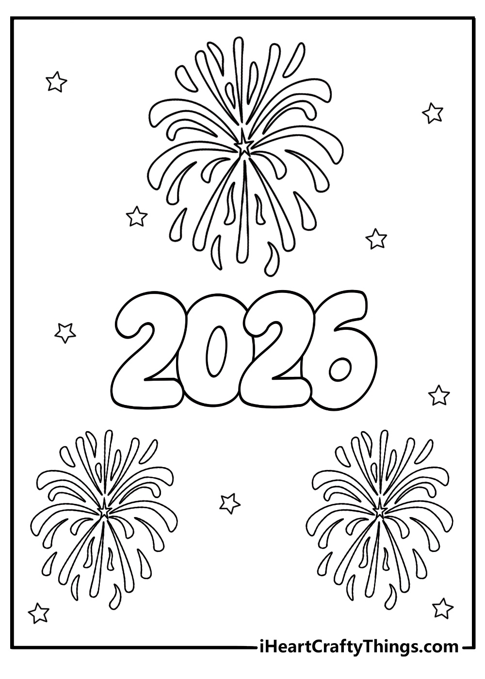 32 Free Happy New Year Coloring Pages For 2026 32 Free Happy New Year Coloring Pages For 2026