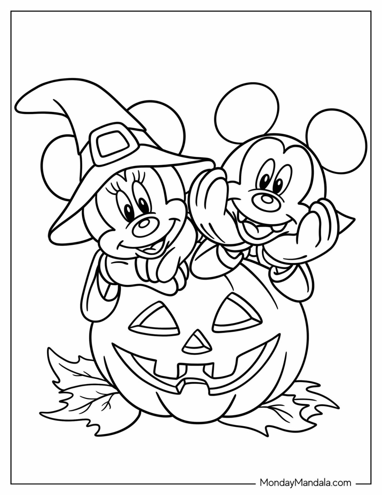 33 Disney Halloween Coloring Pages Free PDF Printables 33 Disney Halloween Coloring Pages Free PDF Printables
