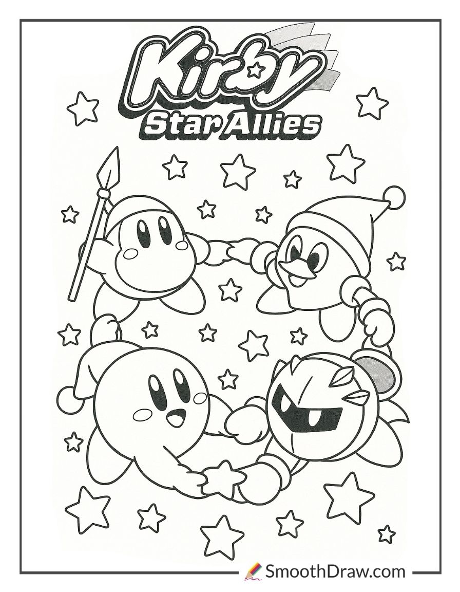 34 Kirby Coloring Pages Free PDFs Smooth Draw 34 Kirby Coloring Pages Free PDFs Smooth Draw