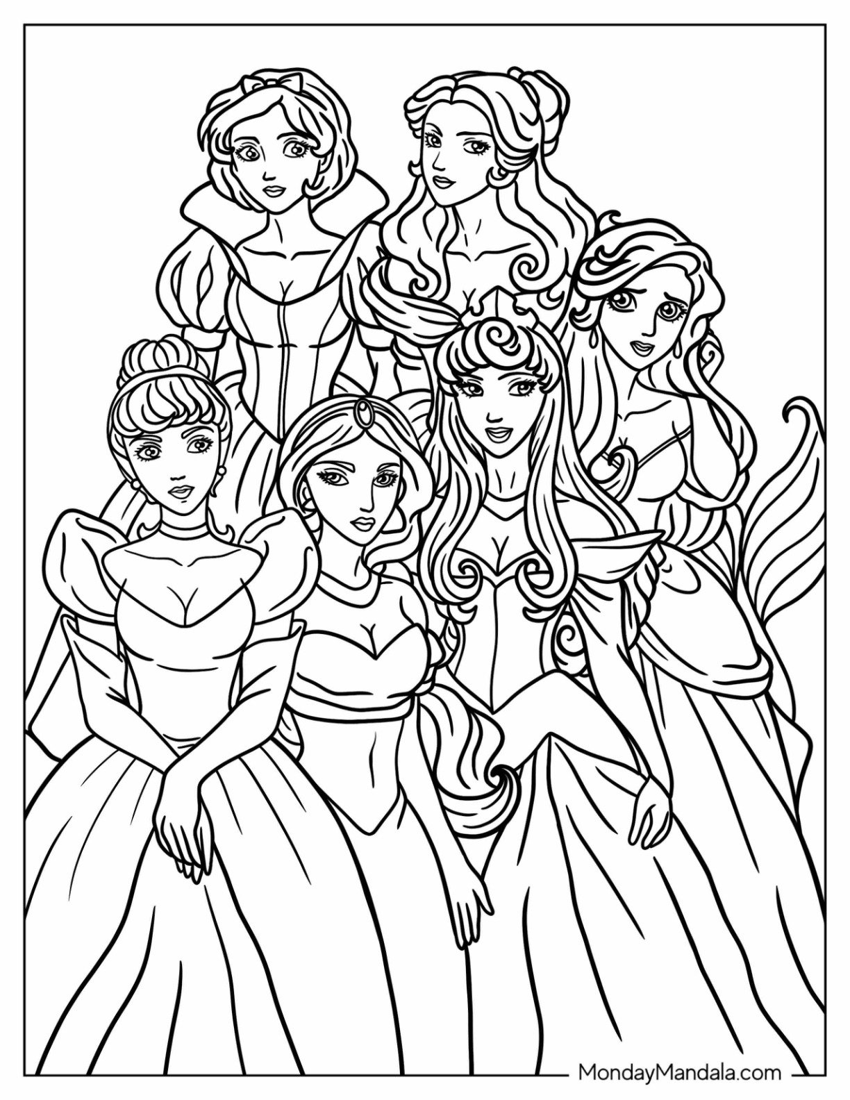 colouring pages of disney