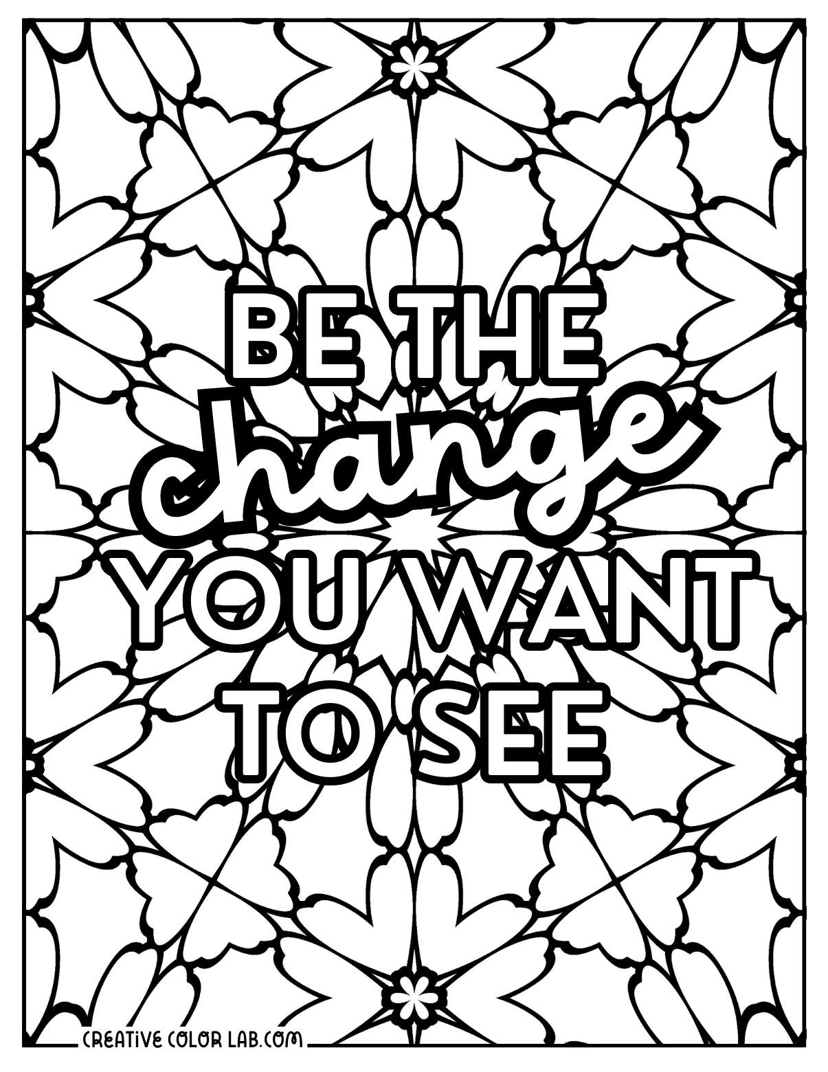 37 Inspirational Quotes Coloring Pages Positive PDF Printables 37 Inspirational Quotes Coloring Pages Positive PDF Printables