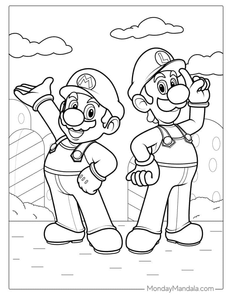 38 Cute Luigi Coloring Pages Free PDF Printables 38 Cute Luigi Coloring Pages Free PDF Printables