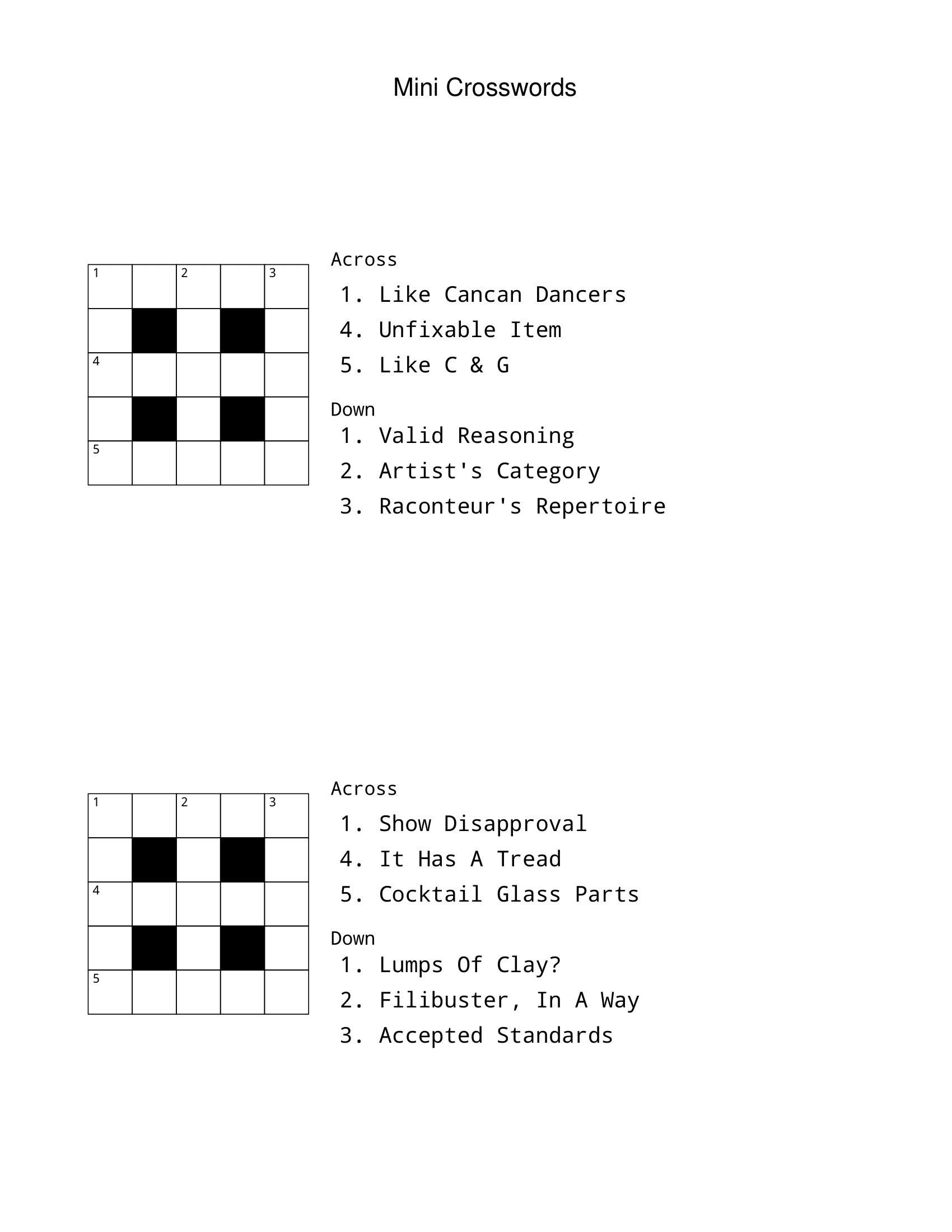 40 Fun 5x5 Mini Crossword Puzzles Word Games Mini Puzzle Games Crossword Challenge Word Puzzles Etsy Hong Kong 40 Fun 5x5 Mini Crossword Puzzles Word Games Mini Puzzle Games Crossword Challenge Word Puzzles Etsy Hong Kong