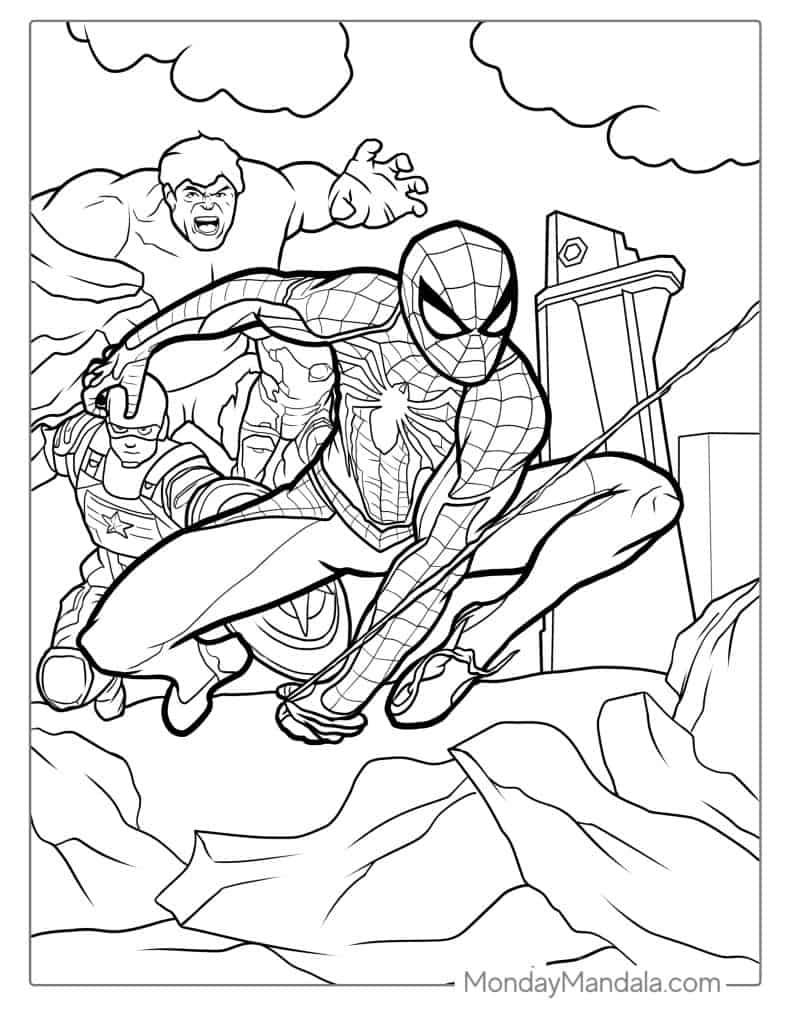 40 Spider Man Coloring Pages Free PDF Printables 40 Spider Man Coloring Pages Free PDF Printables