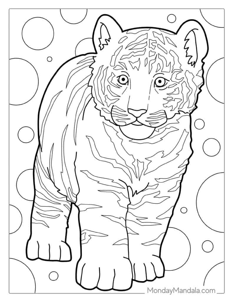 40 Tiger Coloring Pages Free PDF Printables 40 Tiger Coloring Pages Free PDF Printables