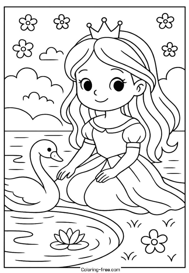 44 Disney Princess Coloring Pages Free Unique Printables 