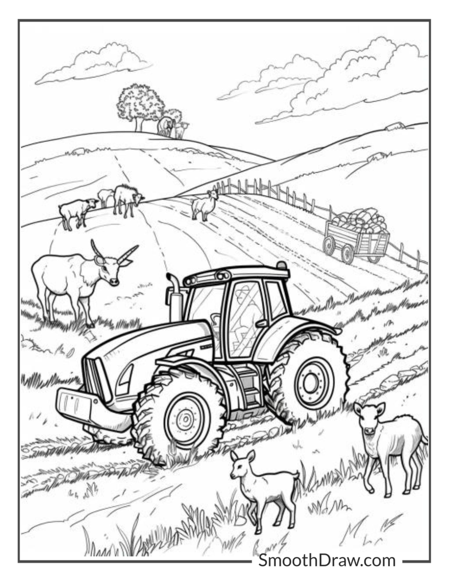 44 Farm Animals Coloring Pages Free Printable PDFs 44 Farm Animals Coloring Pages Free Printable PDFs