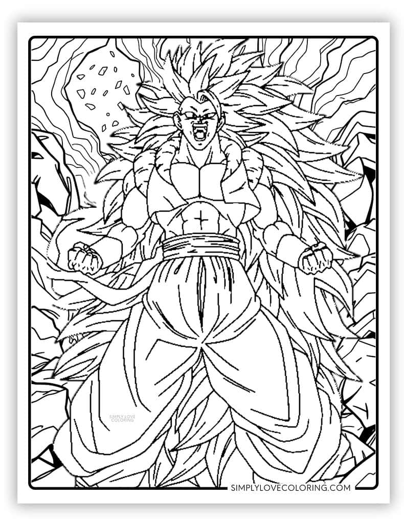 45 Dragon Ball Z Coloring Pages Free PDF Printables Simply Love Coloring 45 Dragon Ball Z Coloring Pages Free PDF Printables Simply Love Coloring