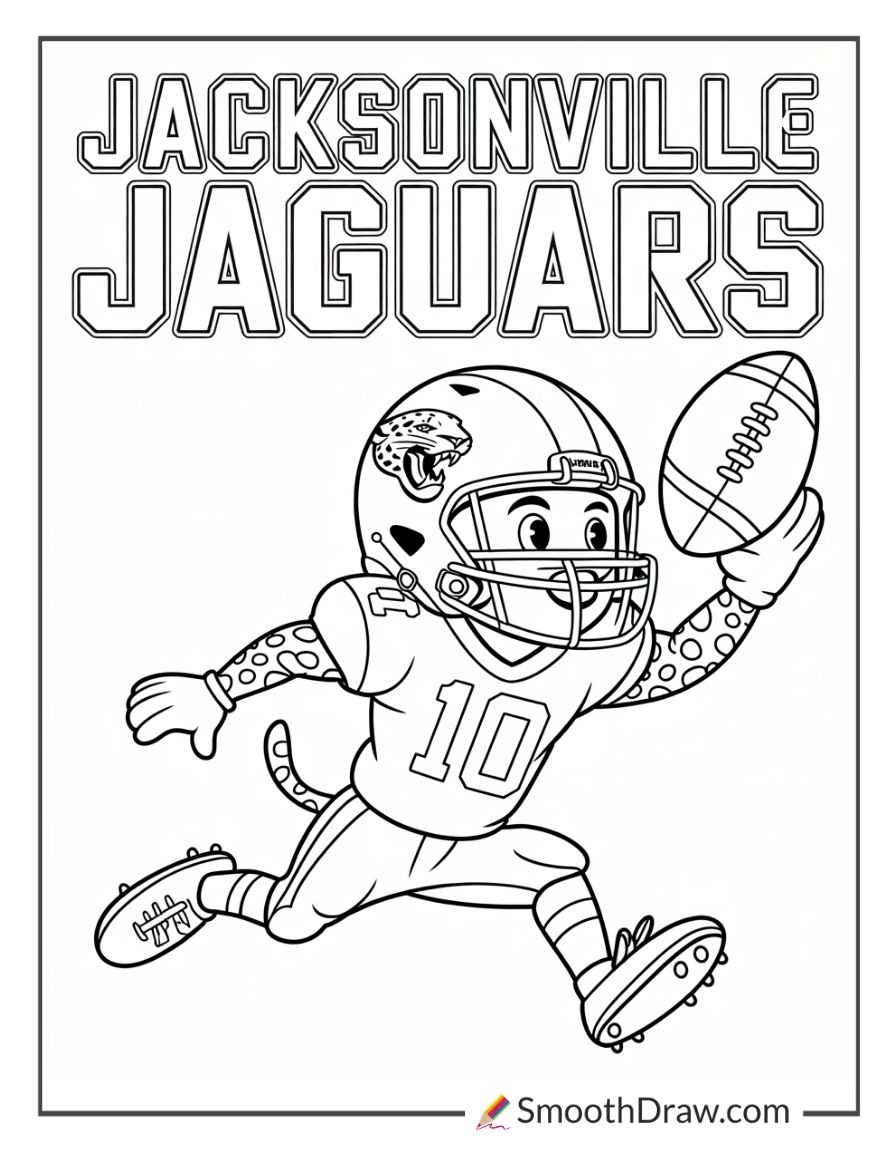 47 Free NFL Coloring Pages Smooth Draw
