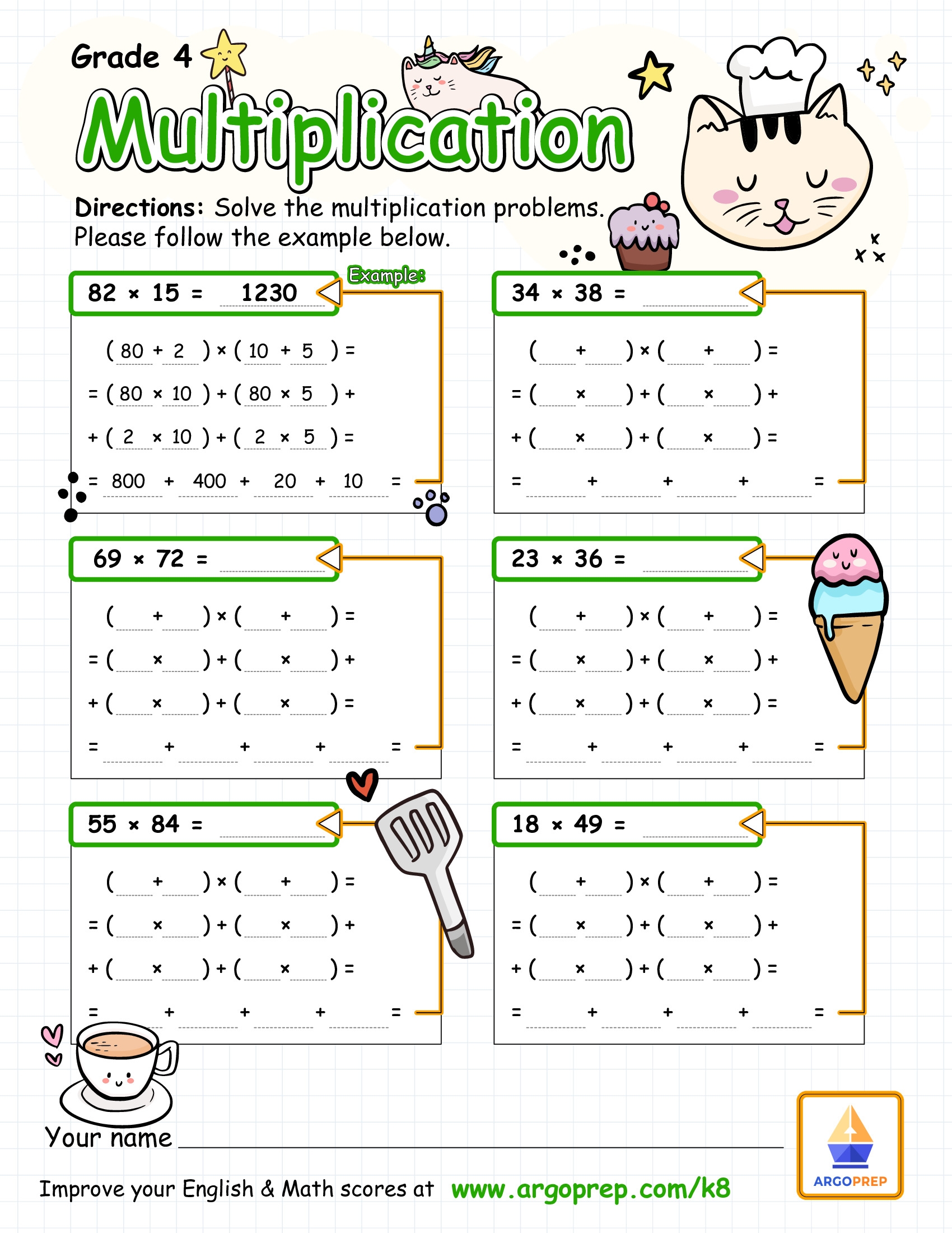 4th grade multiplication worksheets 4th grade multiplication worksheets