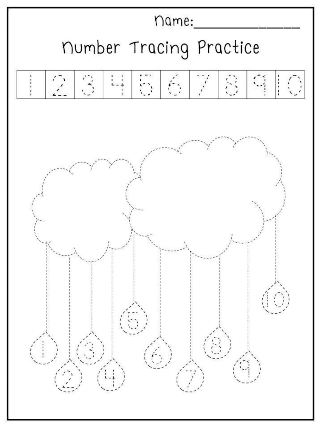 spring worksheets for preschool