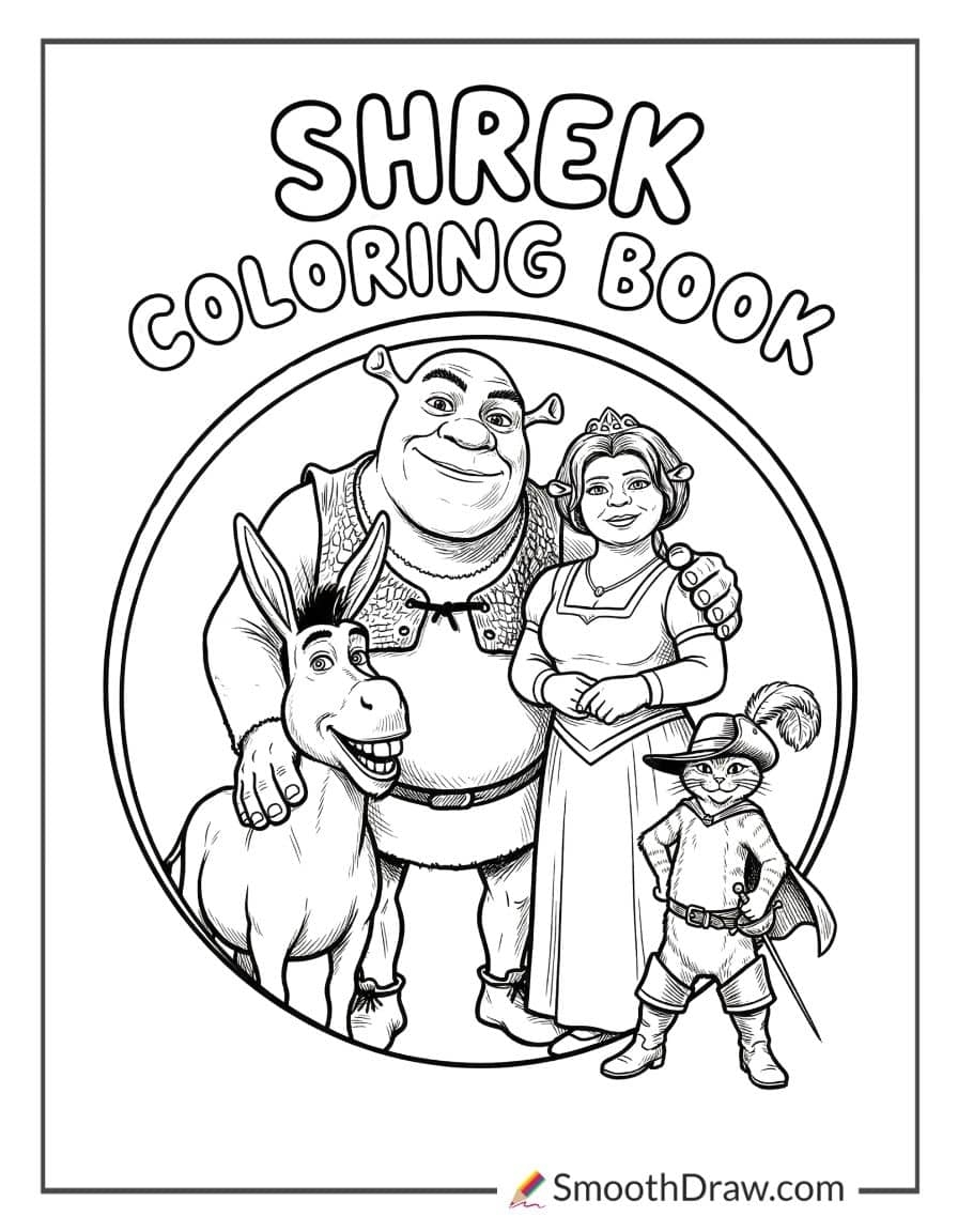 50 Shrek Coloring Pages Free Downloads Smooth Draw 50 Shrek Coloring Pages Free Downloads Smooth Draw
