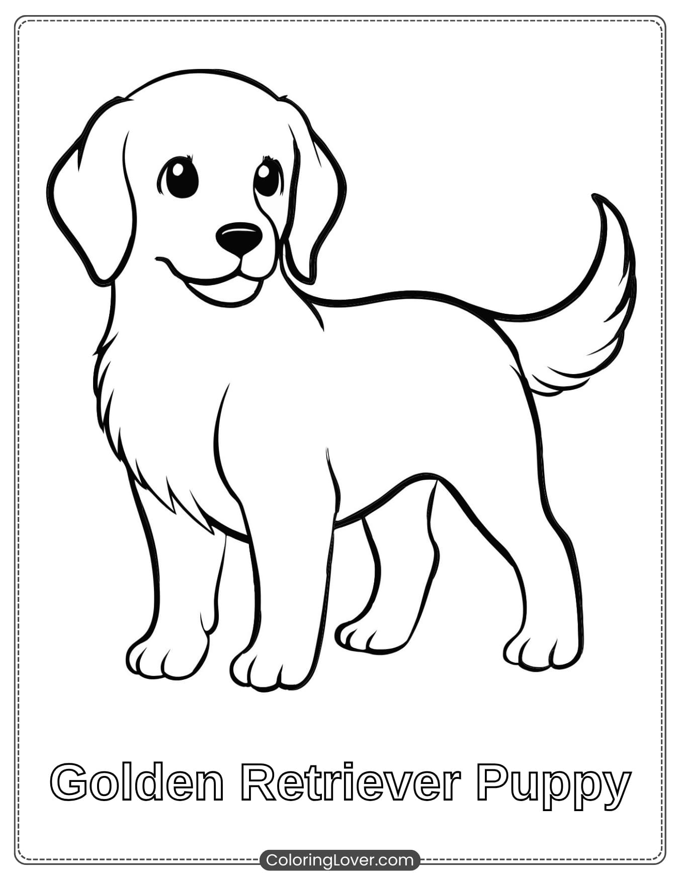 dog printable coloring pages