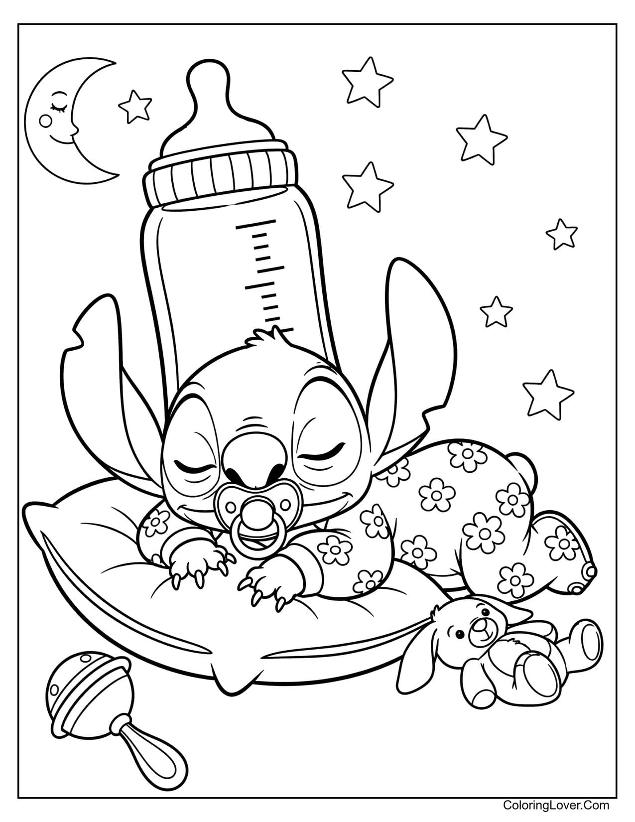 stitch coloring pages printable stitch coloring pages printable