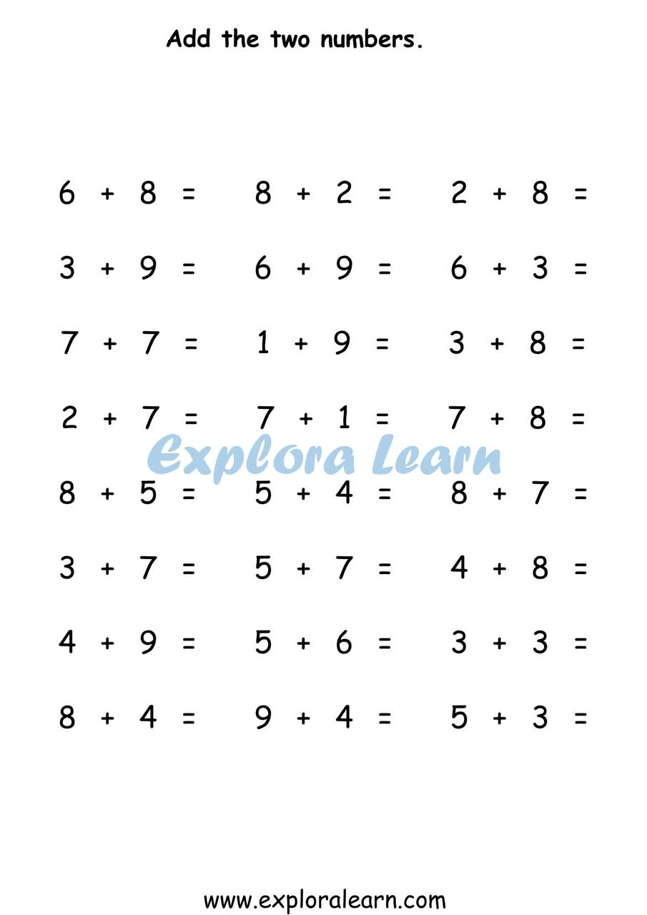 7 Years Old Maths Worksheet Math Worksheets Printable 7 Years Old Maths Worksheet Math Worksheets Printable