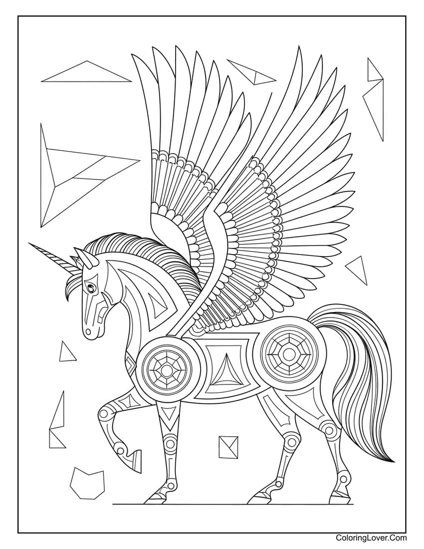 unicorn coloring pages for adults unicorn coloring pages for adults