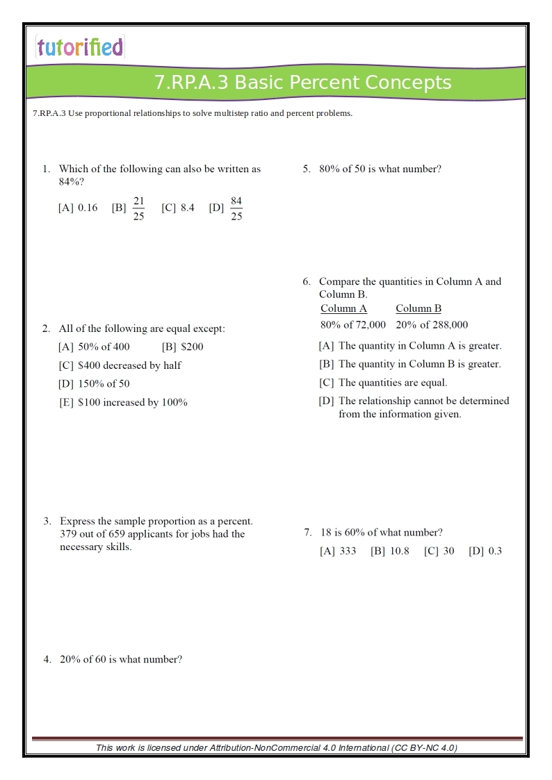 grade 7 math worksheets grade 7 math worksheets
