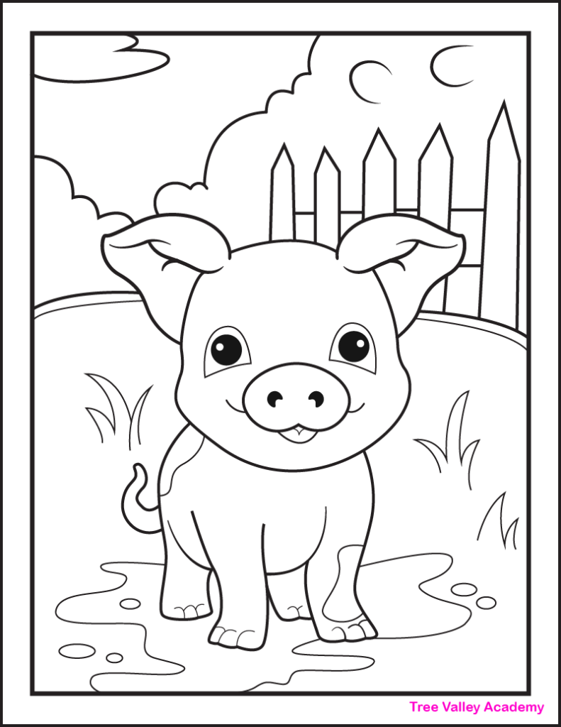 farm animals coloring pages farm animals coloring pages