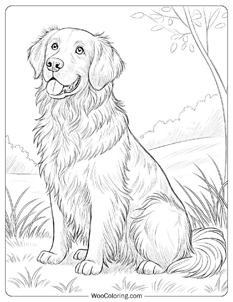 free dog coloring pages printable