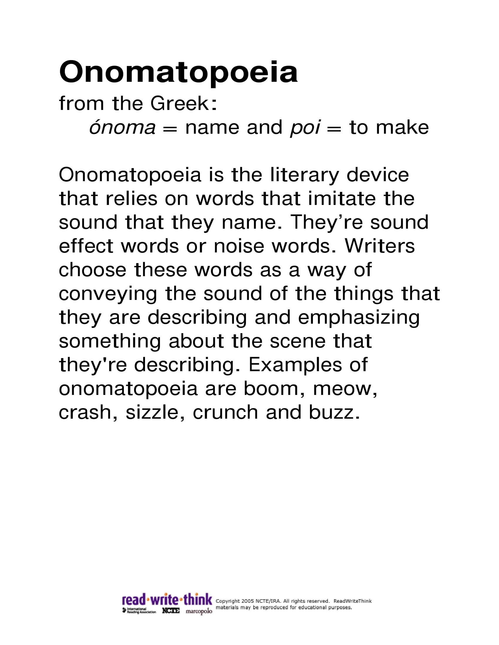 9 Onomatopoeia Examples 9 Onomatopoeia Examples